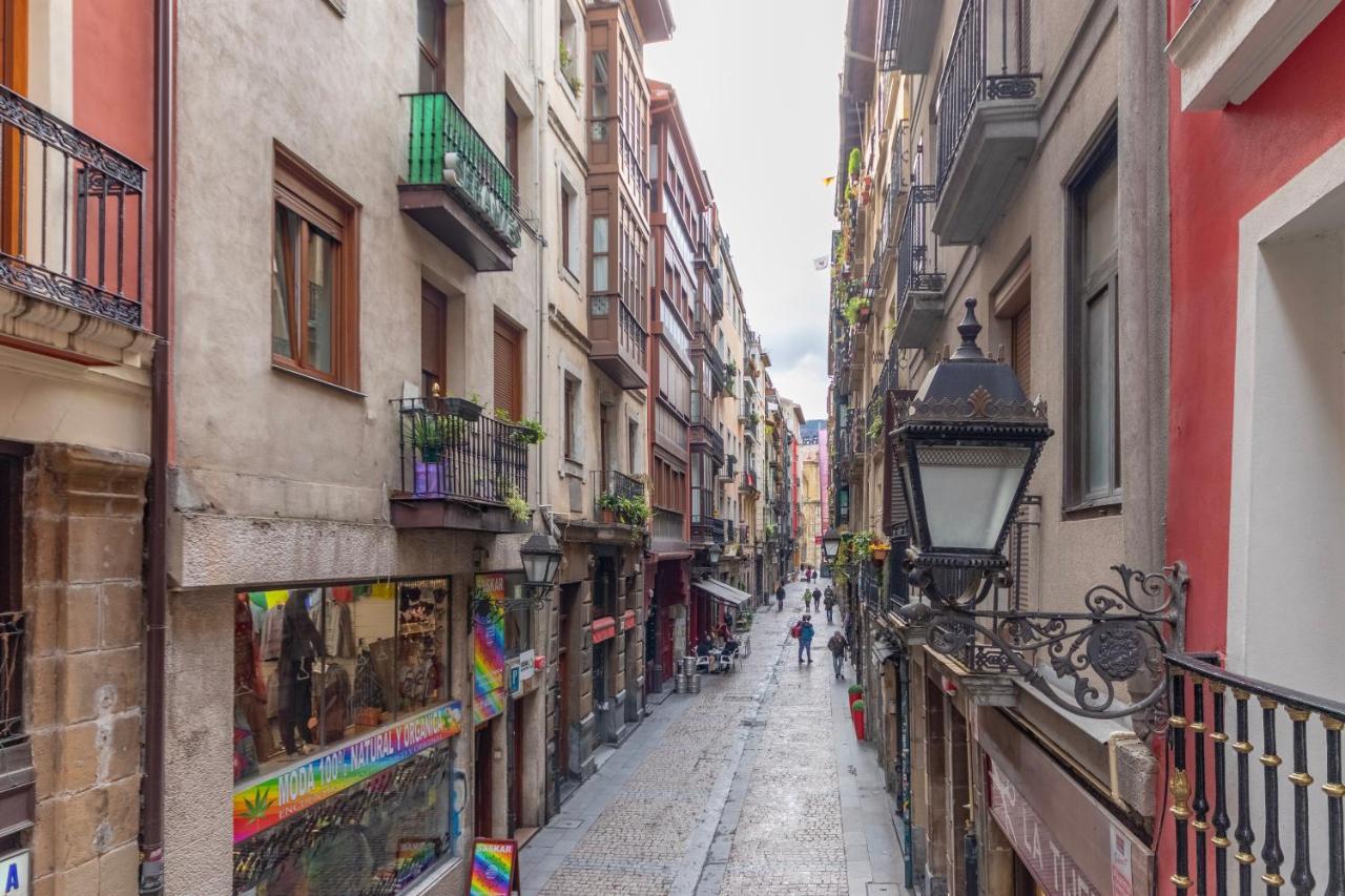 Precioso Apartamento Con Entrada Autonoma En El Casco Viejo Bilbao Exterior foto